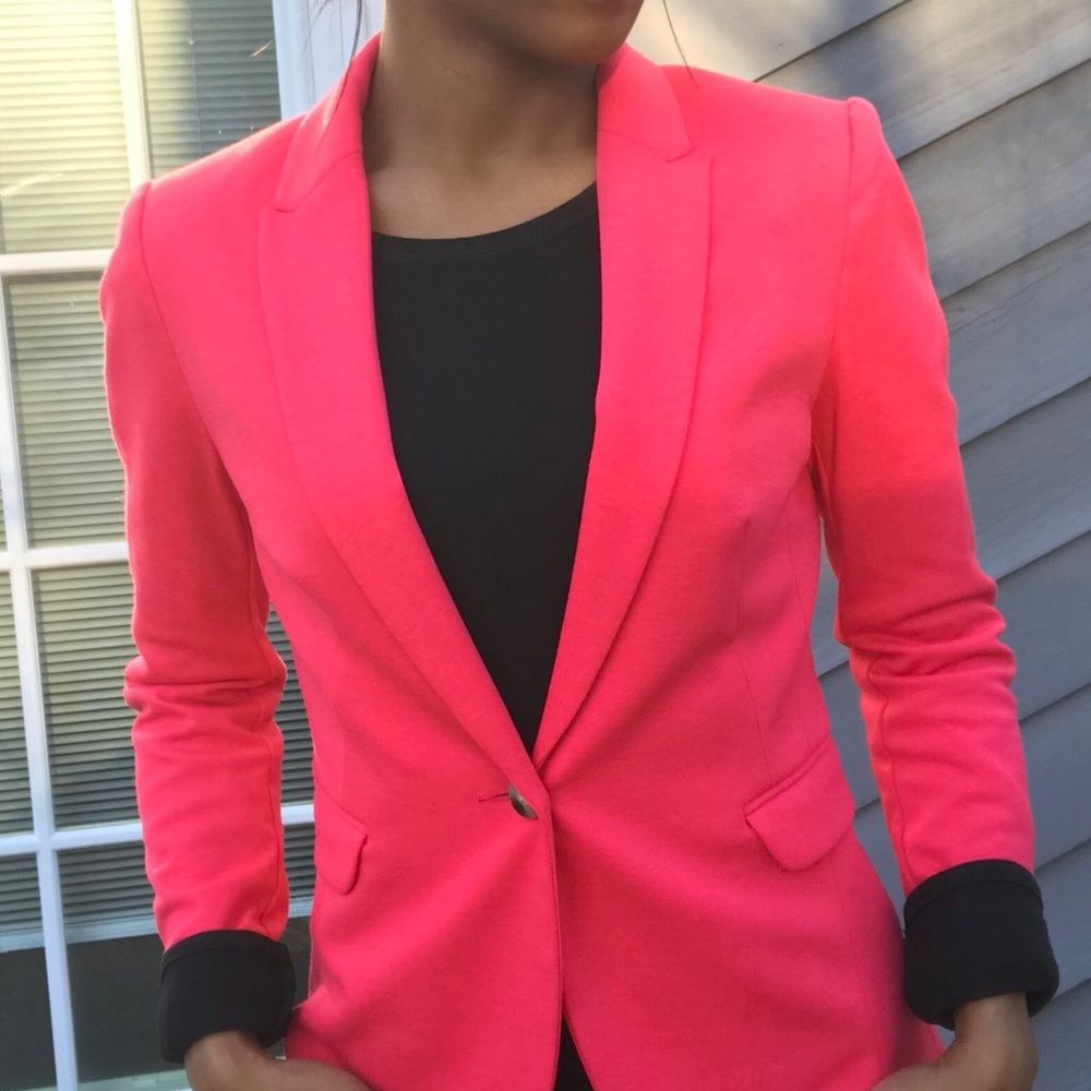 H&M Hot Pink Blazer! 💕💞